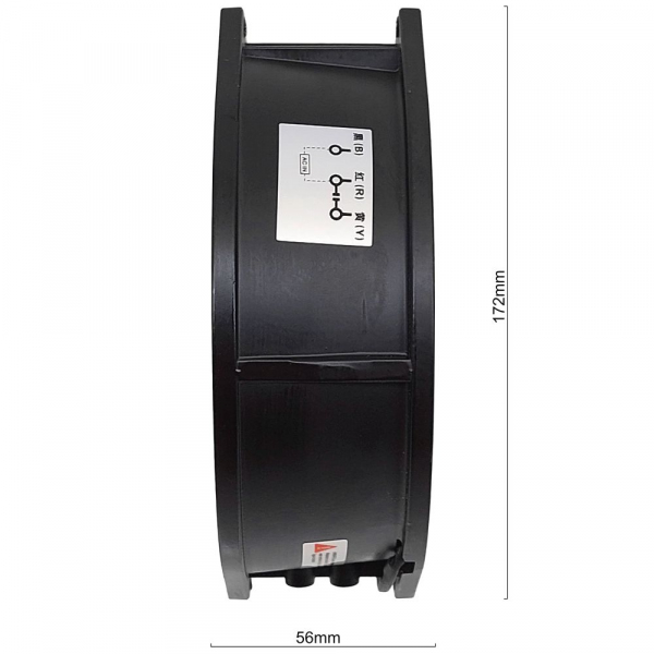 Вентилятор VENT-17255.220VAC.5MOHB