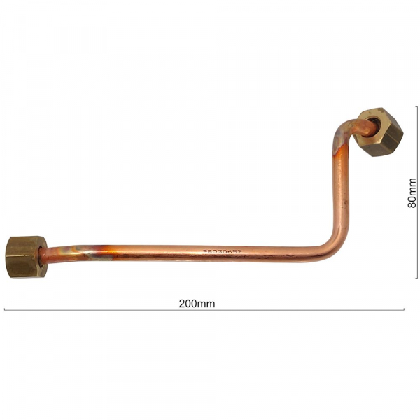 Трубка правая крана подачи пара APPIA II 1 GR NUOVA SIMONELLI 98030657