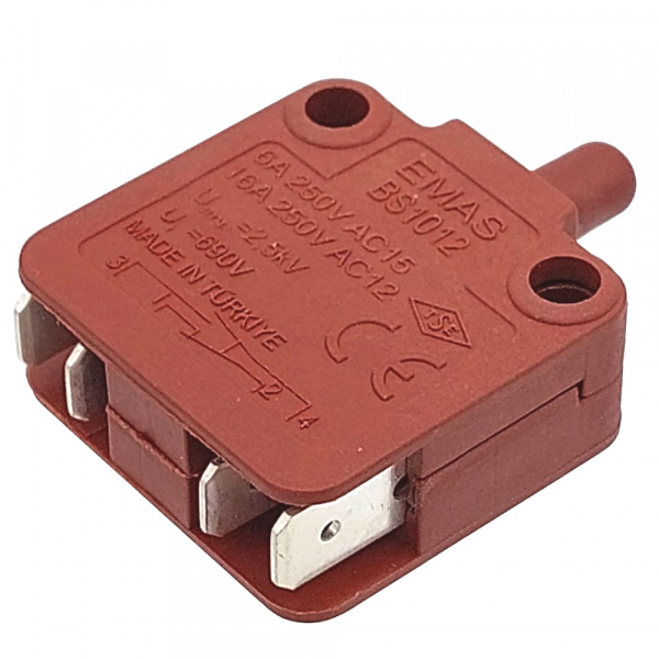 Микровыключатель BS1012 1но+1нз, 250 в AC, 16 а