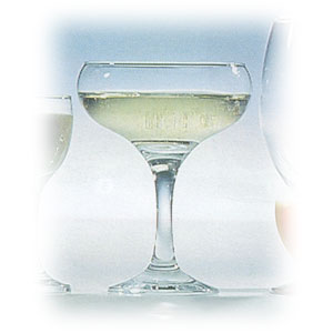 Бокал для шампанского (блюдце) 200мл BISTRO (набор 6шт)