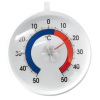 Термометр для холодильника (-50+50° C) D 5,5см L 6,5см, цвет белый